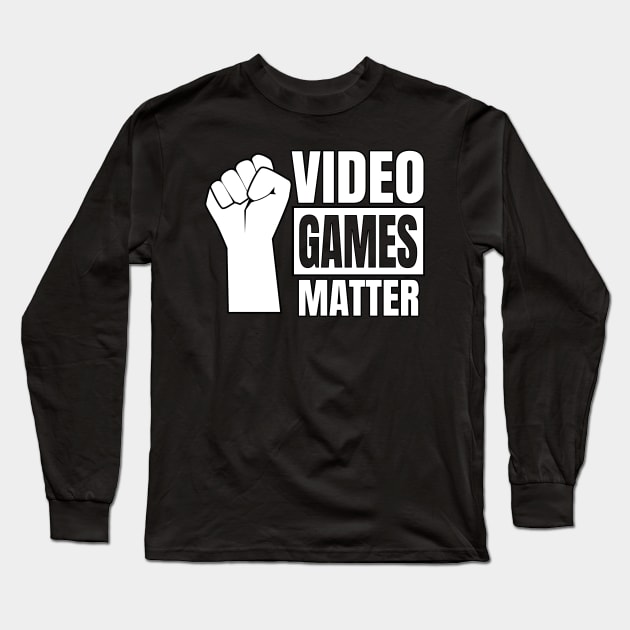 Video Games Love Long Sleeve T-Shirt by Gamers Gear